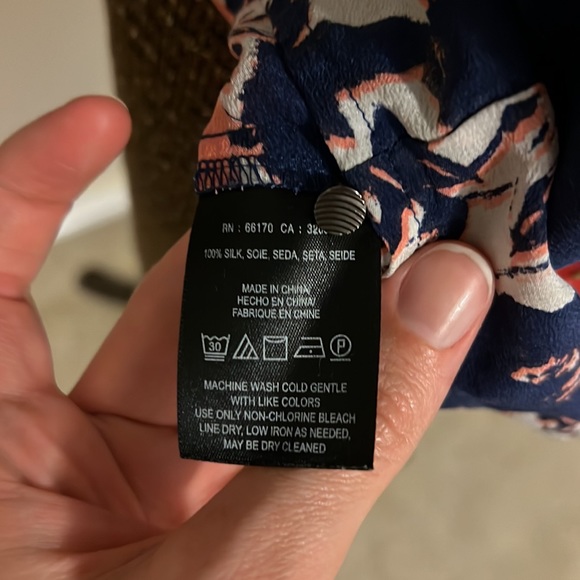 Anthropologie silk top - Picture 5 of 5